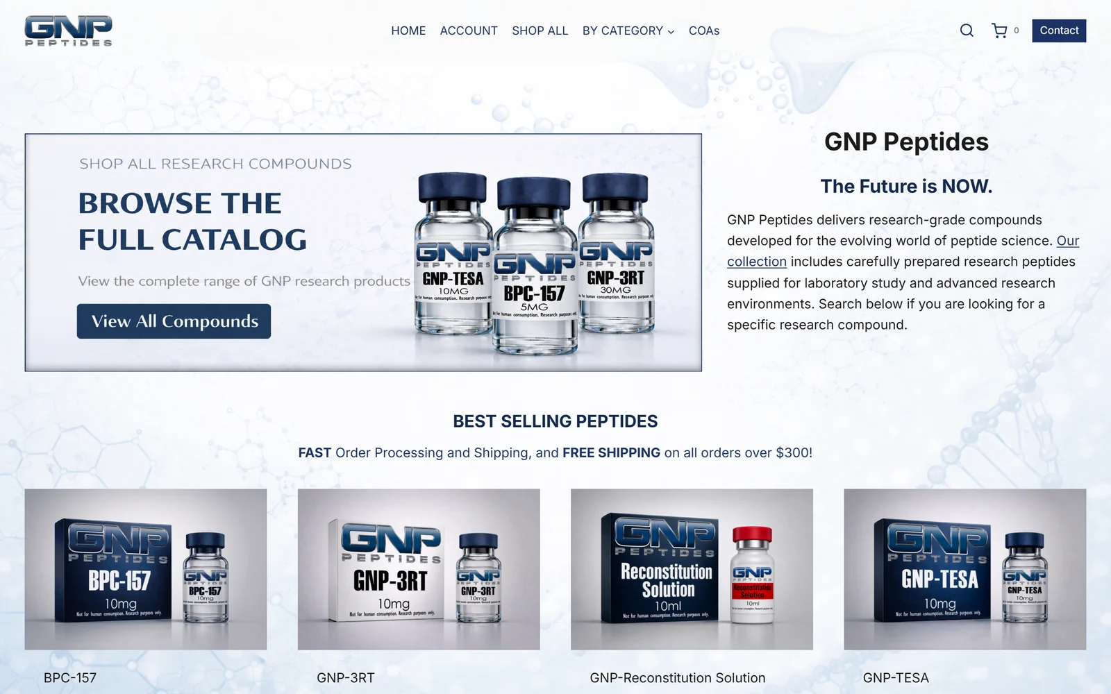 GNP Peptides